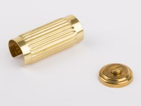 Wilesco 01978 cylinder cover   Brass